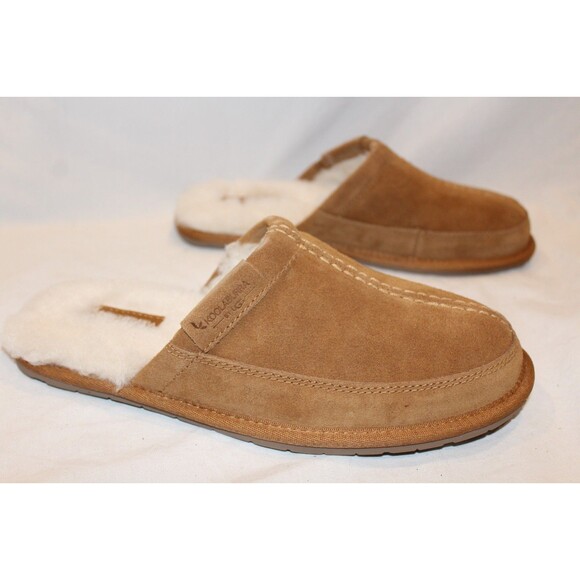 NIB UGG Koolaburra Men\'s Clog Suede Shearling Slippers Chestnut Brown 8 main image 5